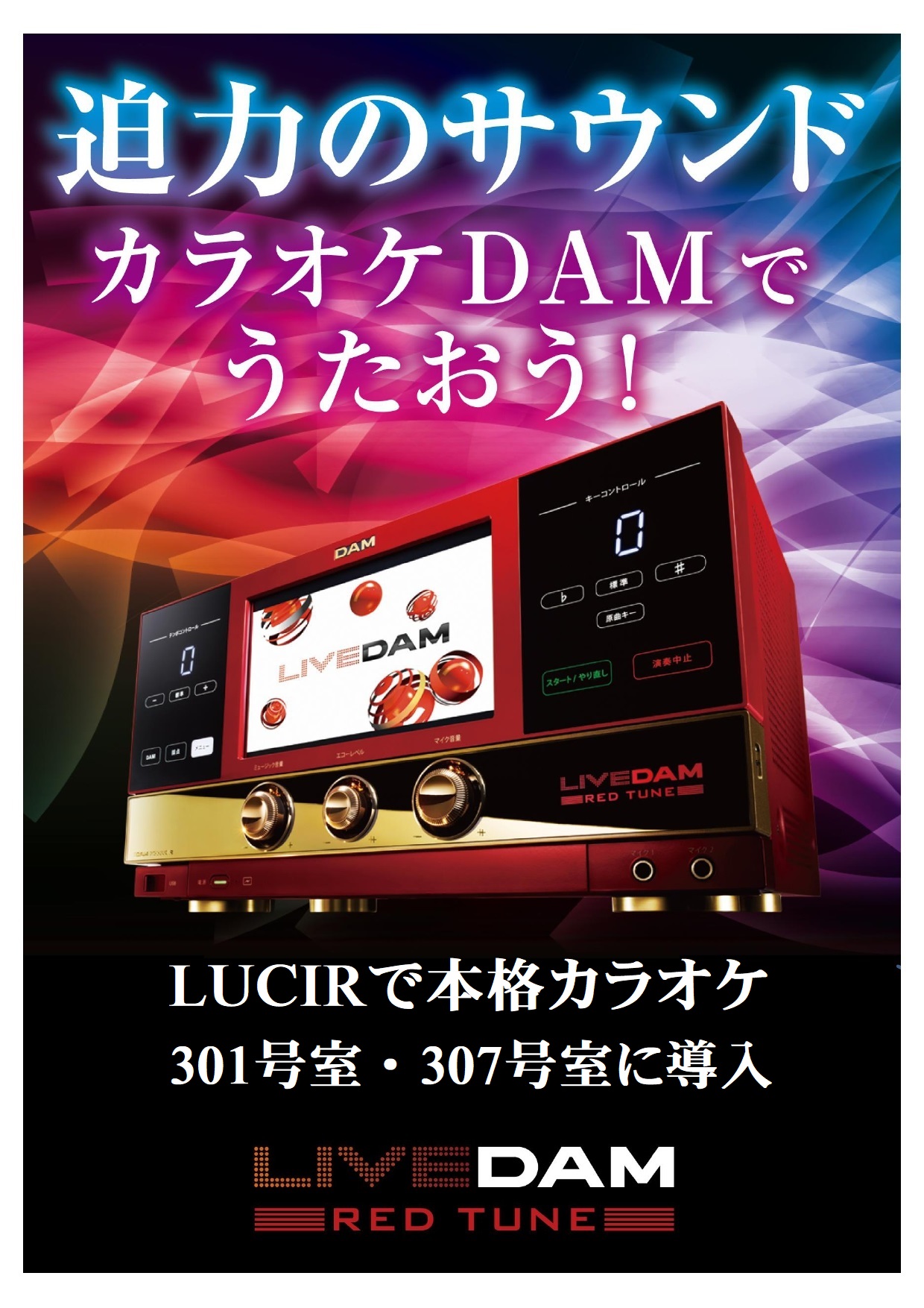 LIVE DAM導入